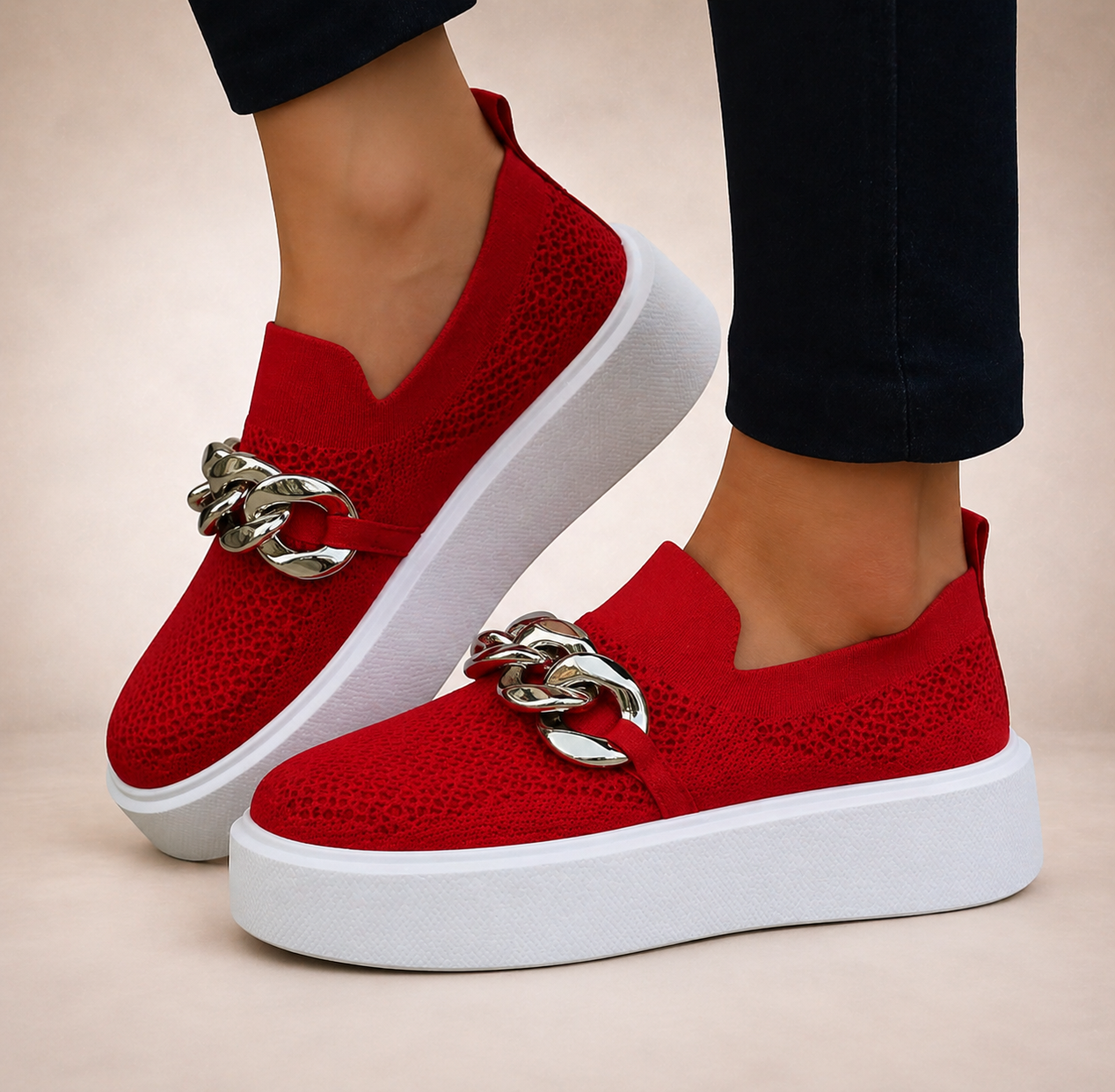Maria- Scarpe con cadina De Meal