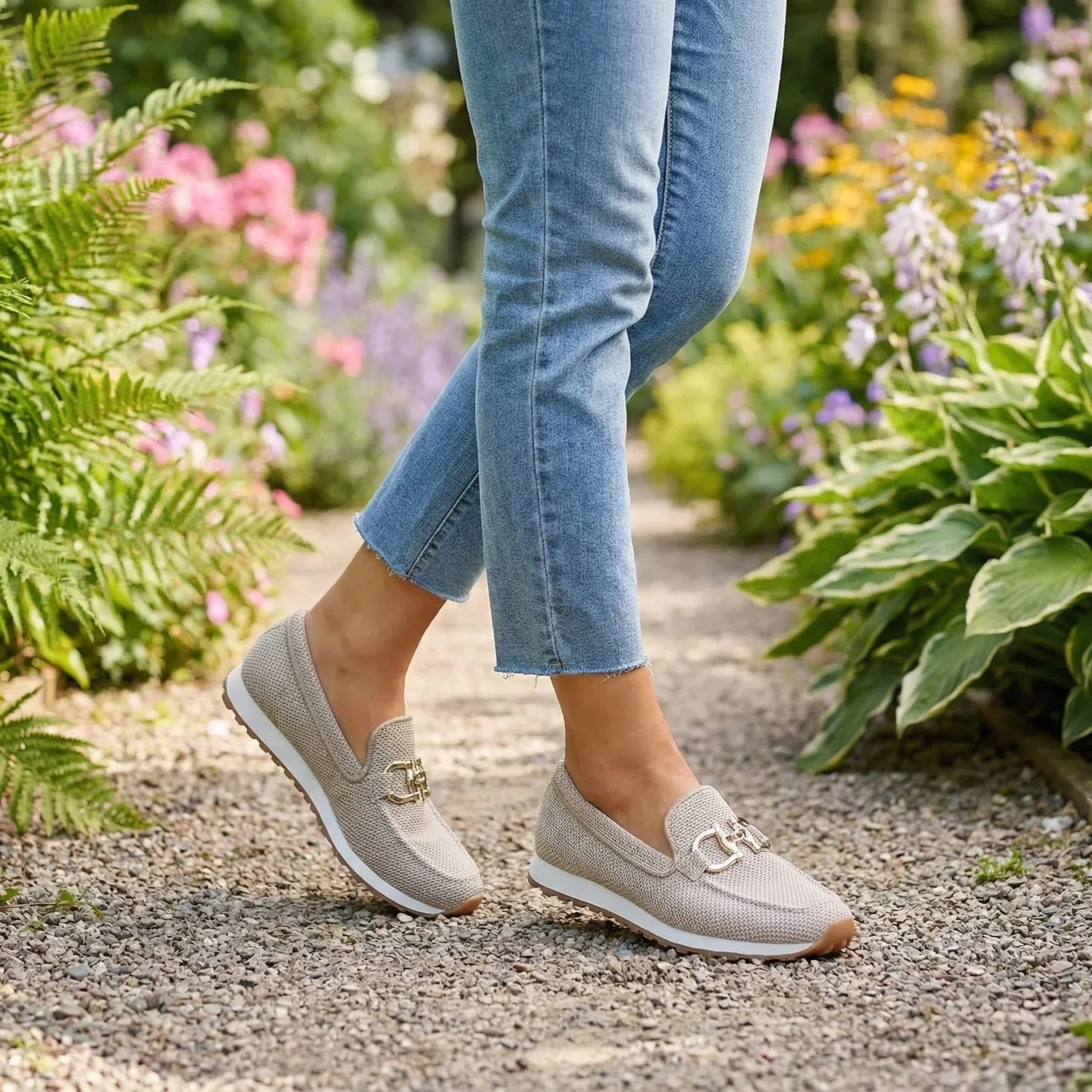Chiara | Sneaker stile mocassino.