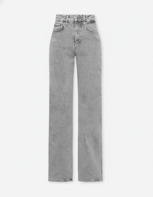 Aitana - Jeans a Taglio Bootcut Grigio