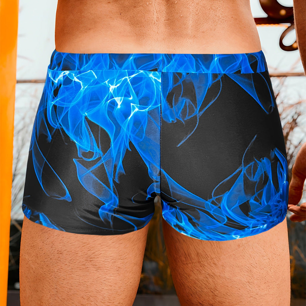 Cazel | Pantaloncini di Bain Blue Flame