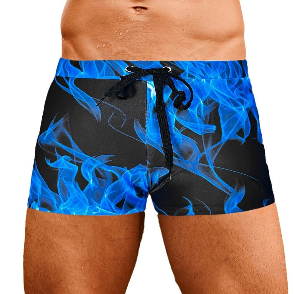 Cazel | Pantaloncini di Bain Blue Flame