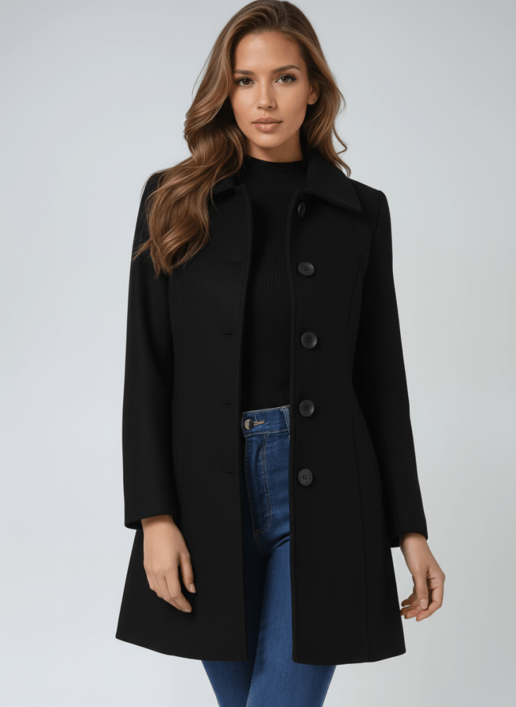 Helena - Cappotto Invernale con Bottoni