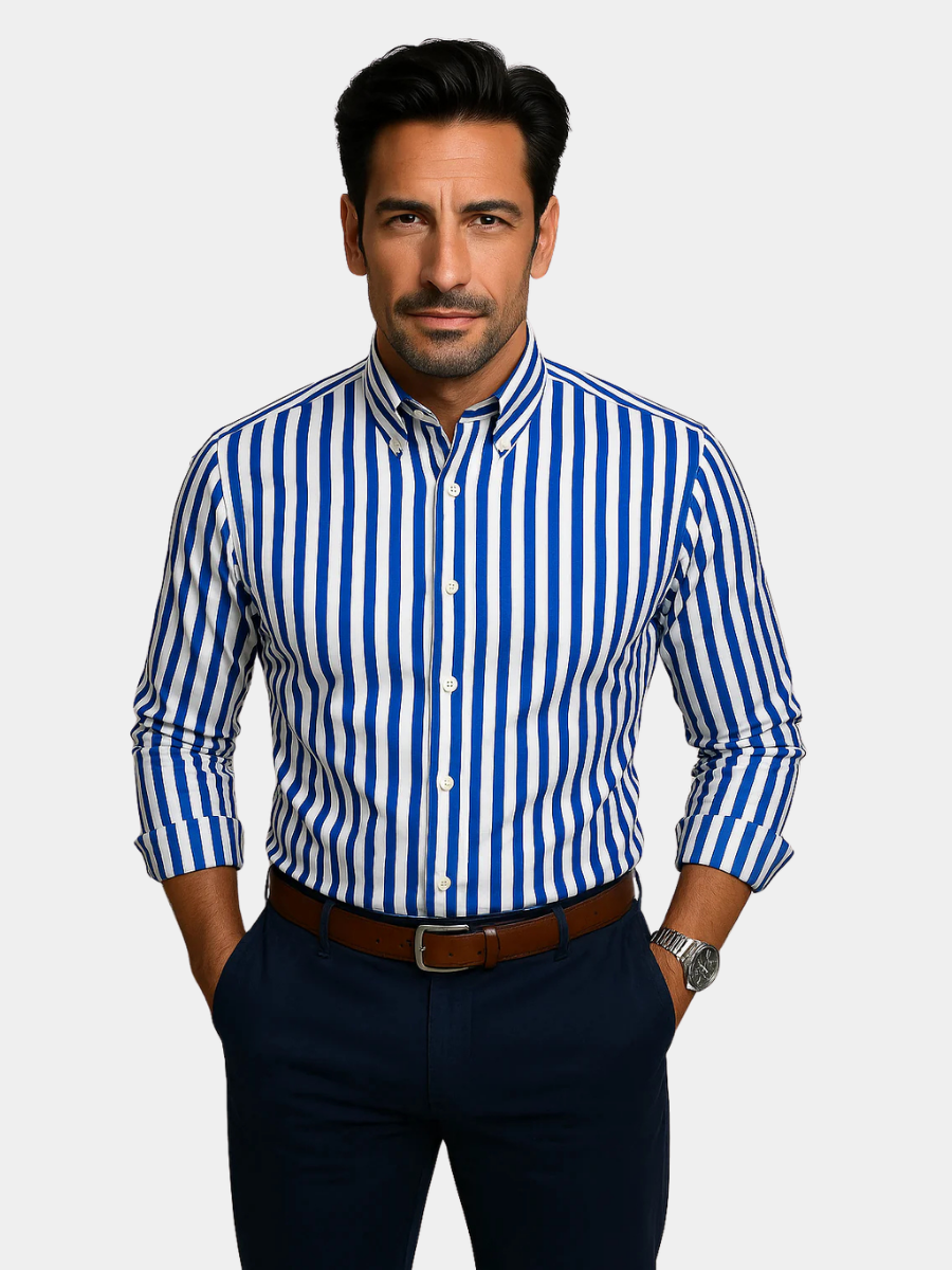 Henry | Classic A righe Camicia