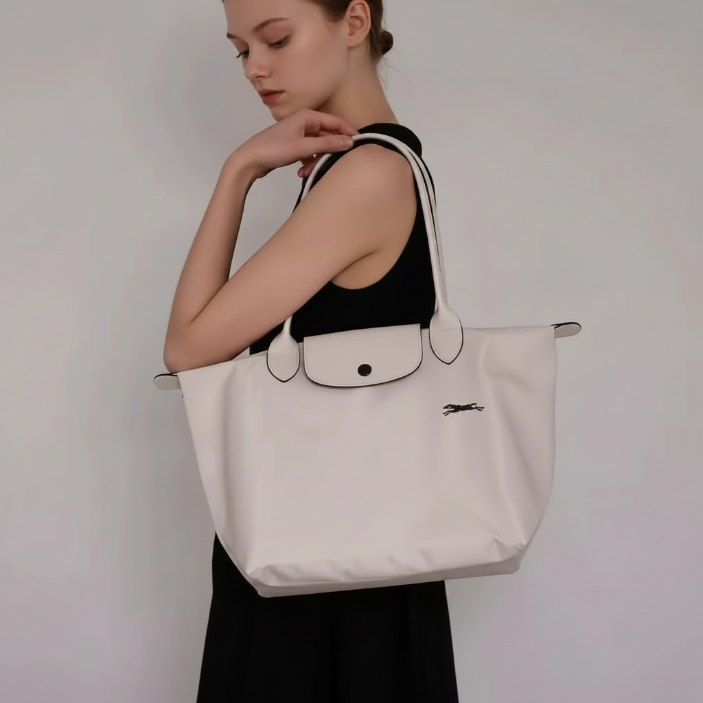 BORSA TOTE GRANDE LONGCHAMP | BEIGE CHIARO