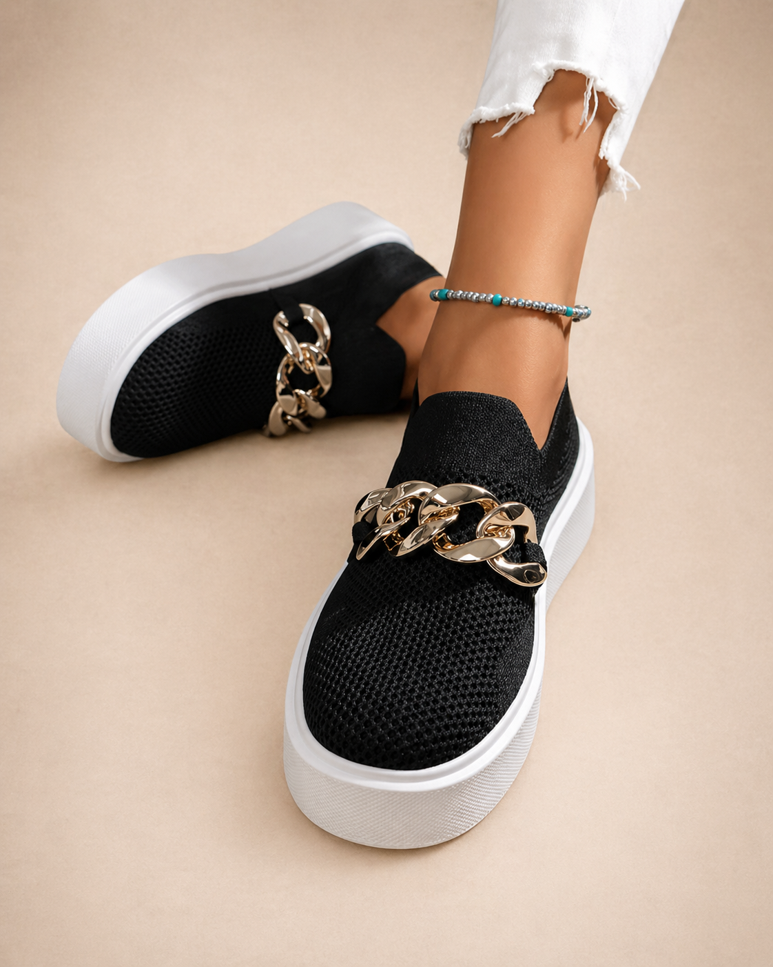 Maria- Scarpe con cadina De Meal