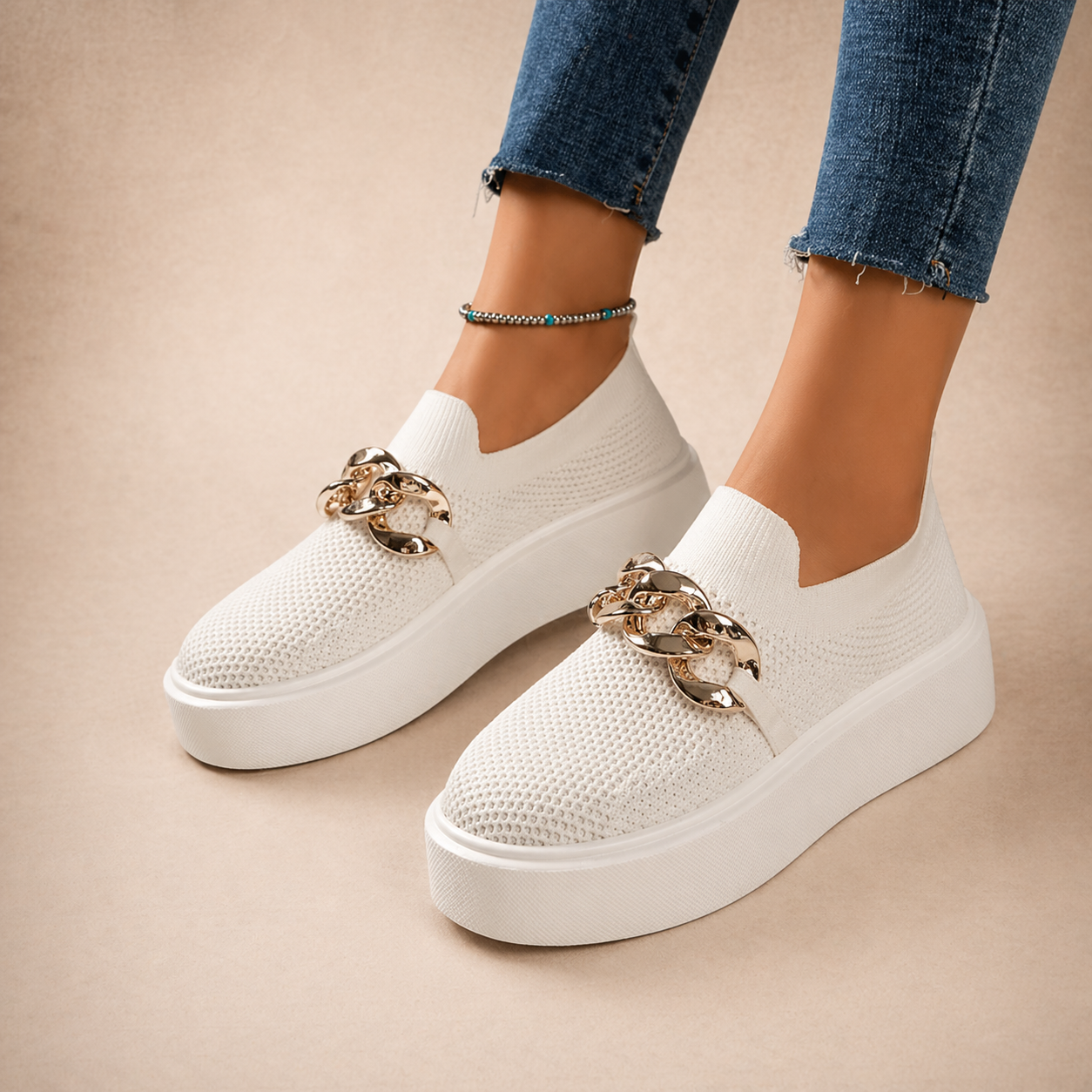 Maria- Scarpe con cadina De Meal