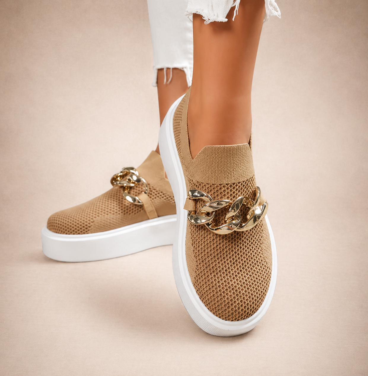 Maria- Scarpe con cadina De Meal