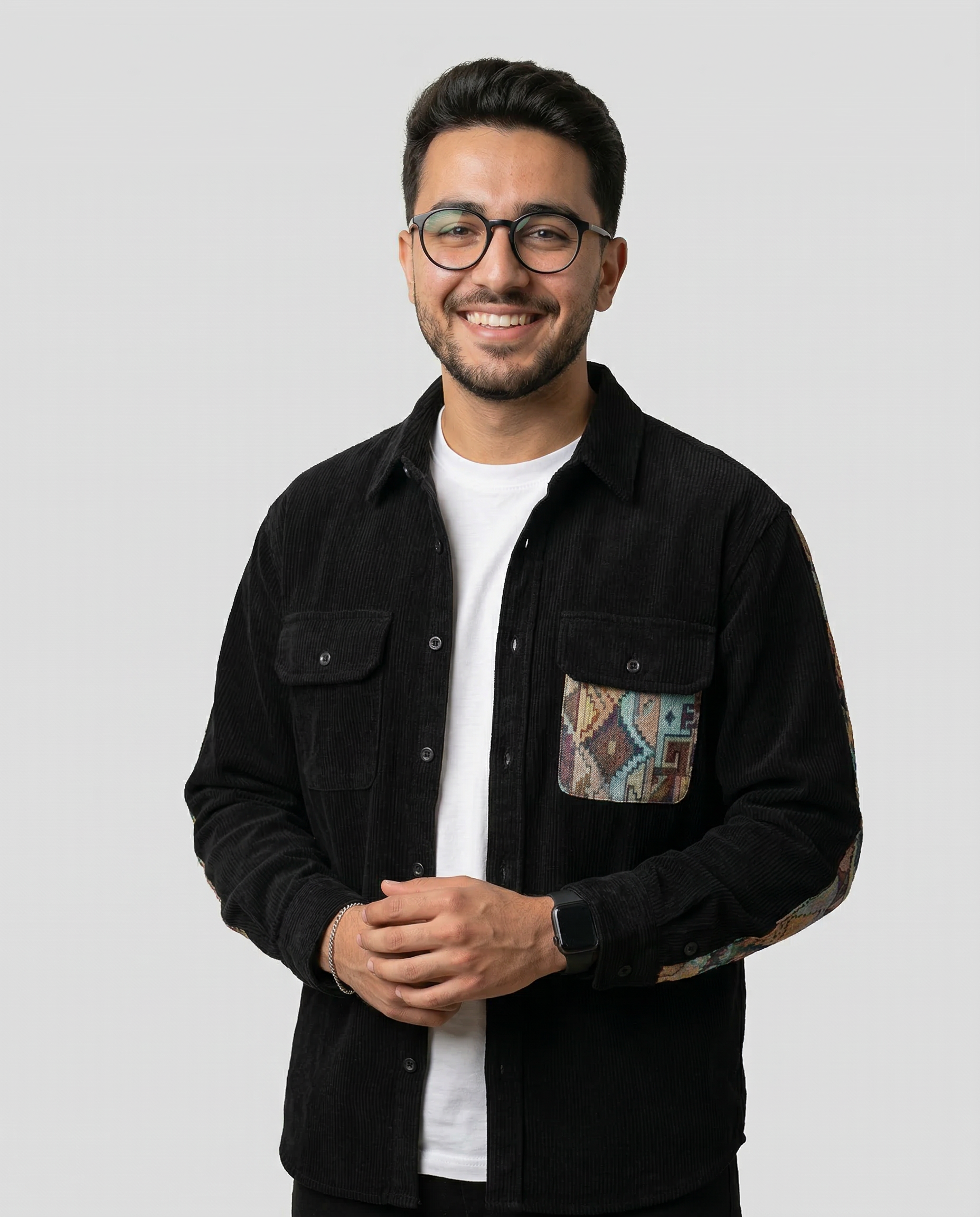 PARIS | Camicia a Vento in Velluto a Coste
