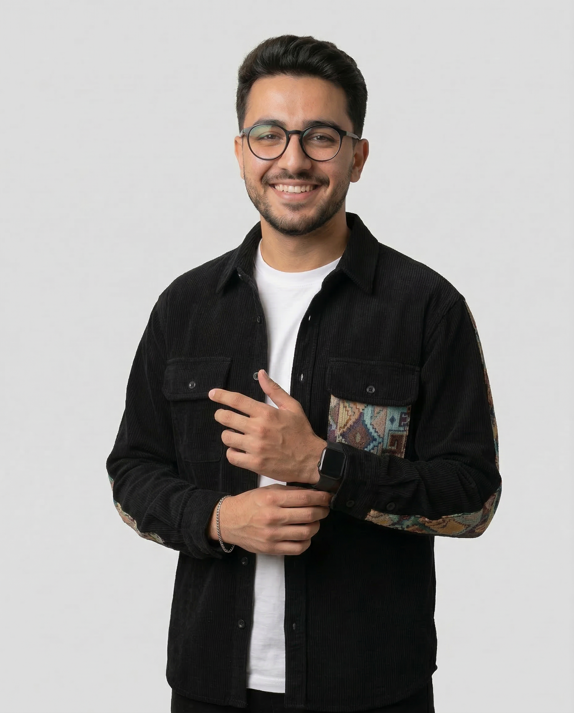 PARIS | Camicia a Vento in Velluto a Coste