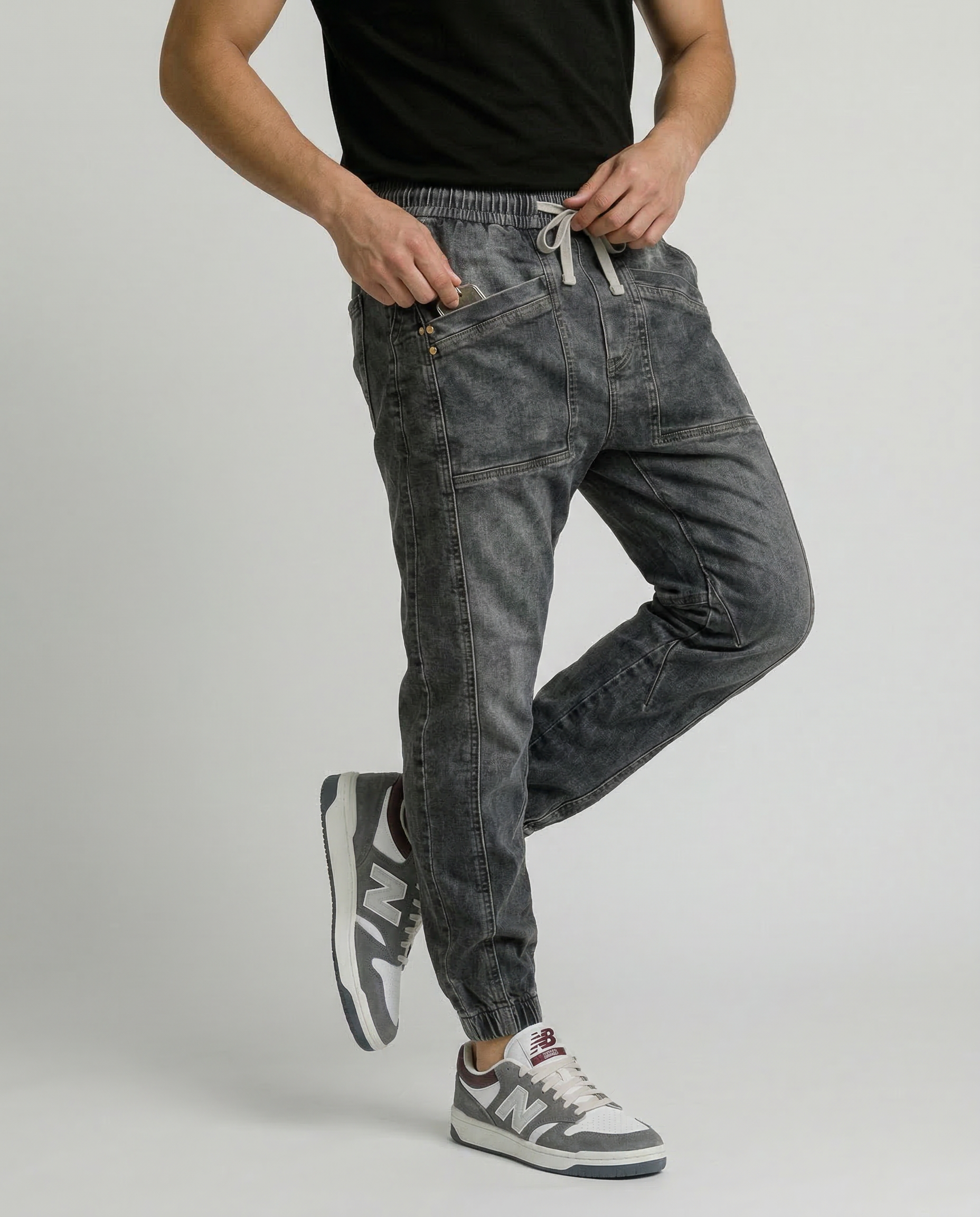 Laurent™ | Stile denim e comfort jogger