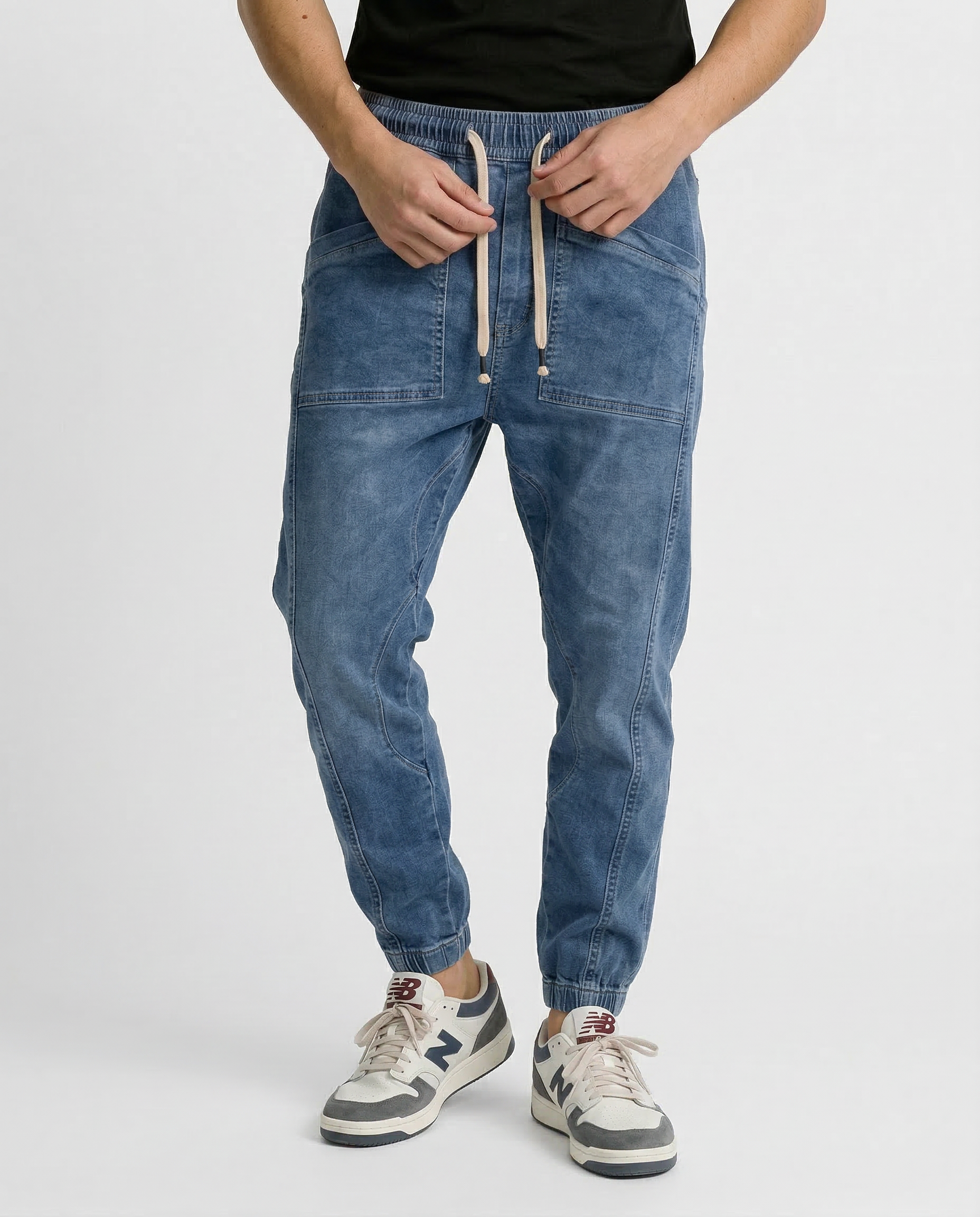 Laurent™ | Stile denim e comfort jogger