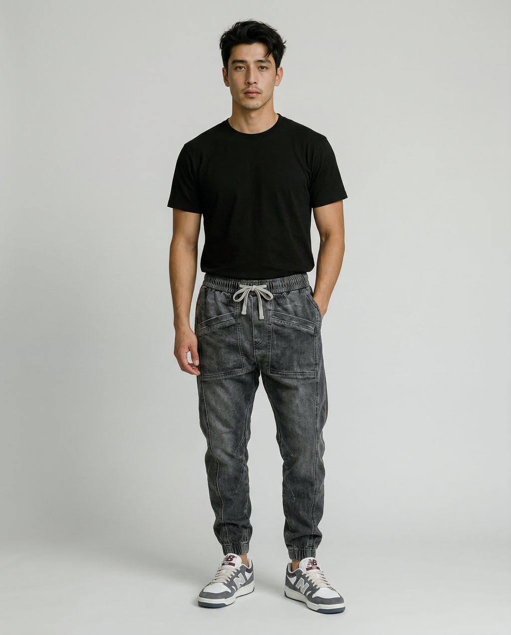 Laurent™ | Stile denim e comfort jogger