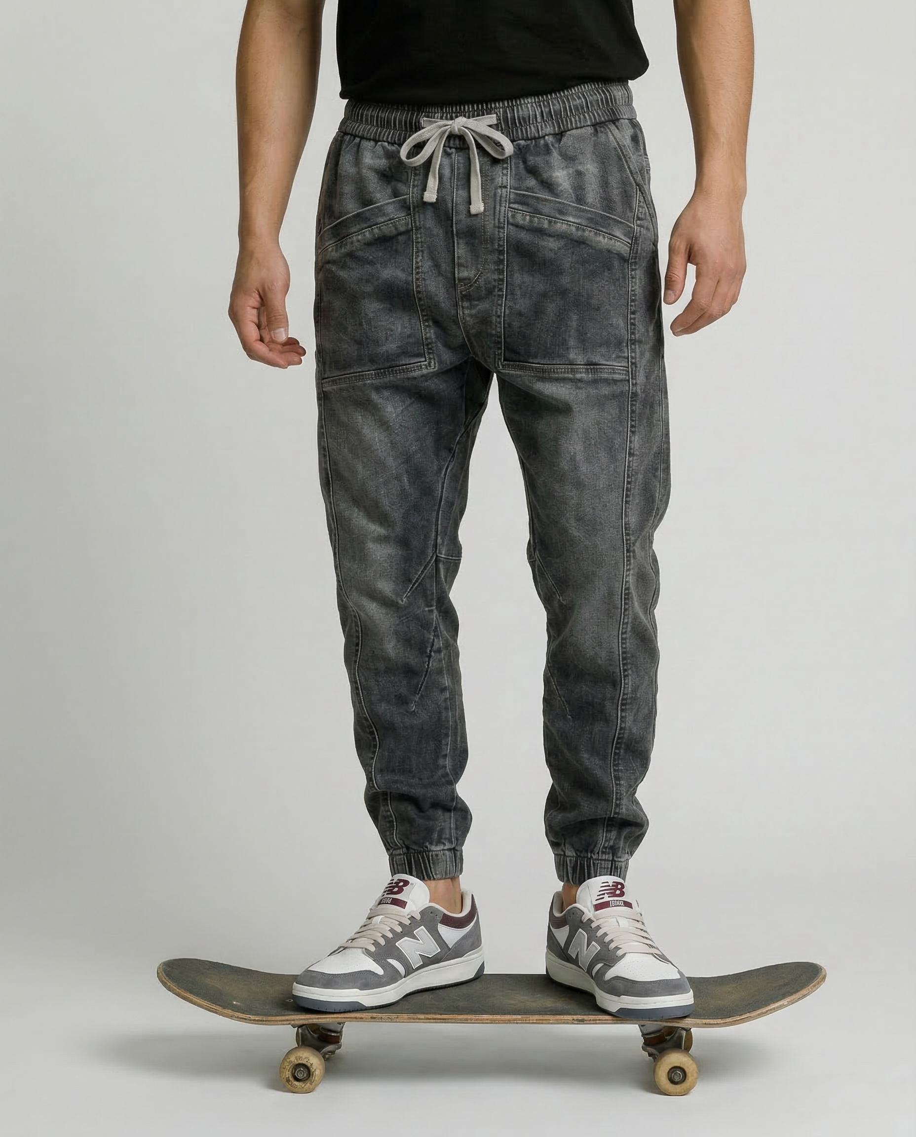Laurent™ | Stile denim e comfort jogger
