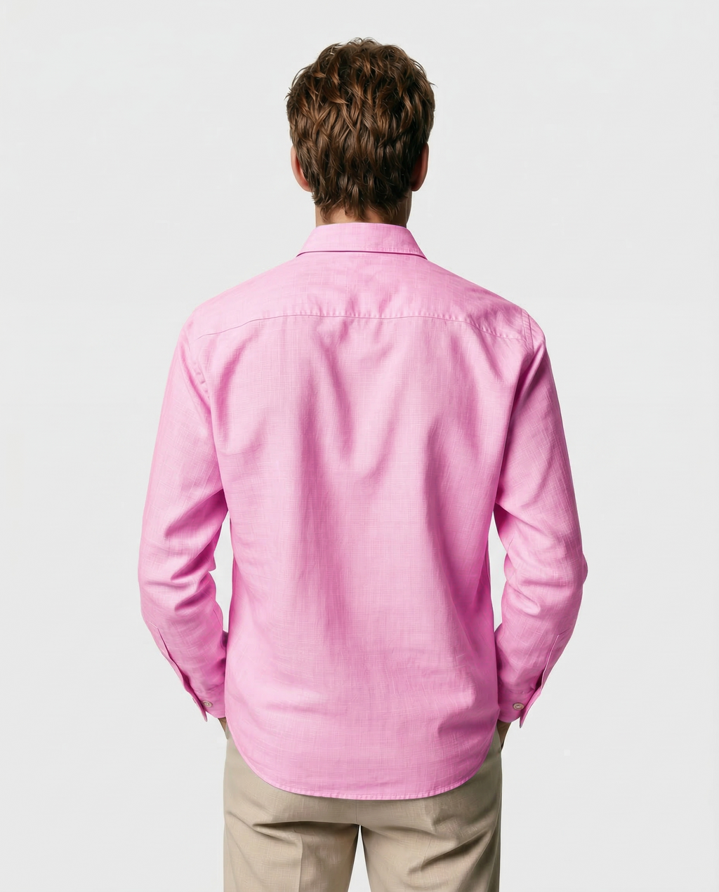 Camicia casual in lino