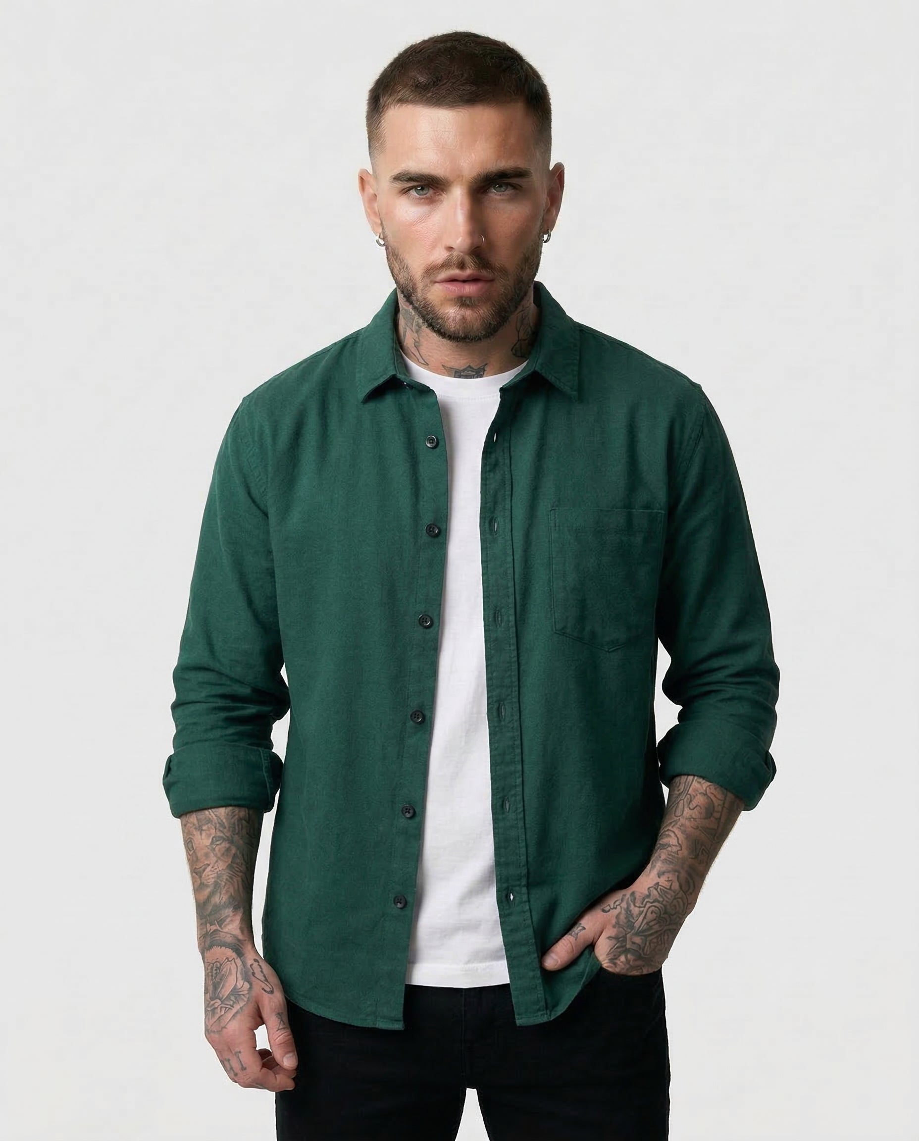 Camicia di lino Doha