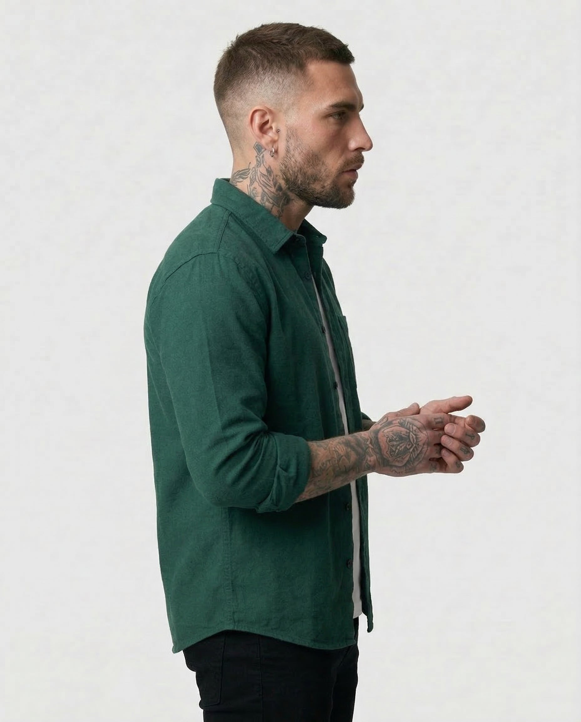 Camicia di lino Doha