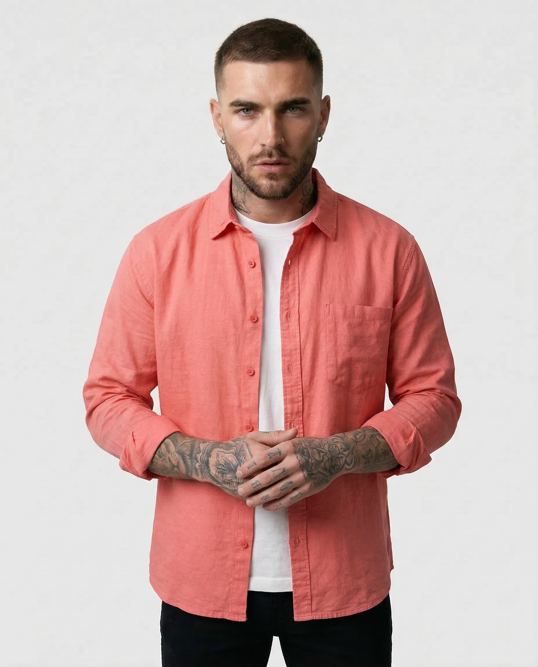 Camicia di lino Doha