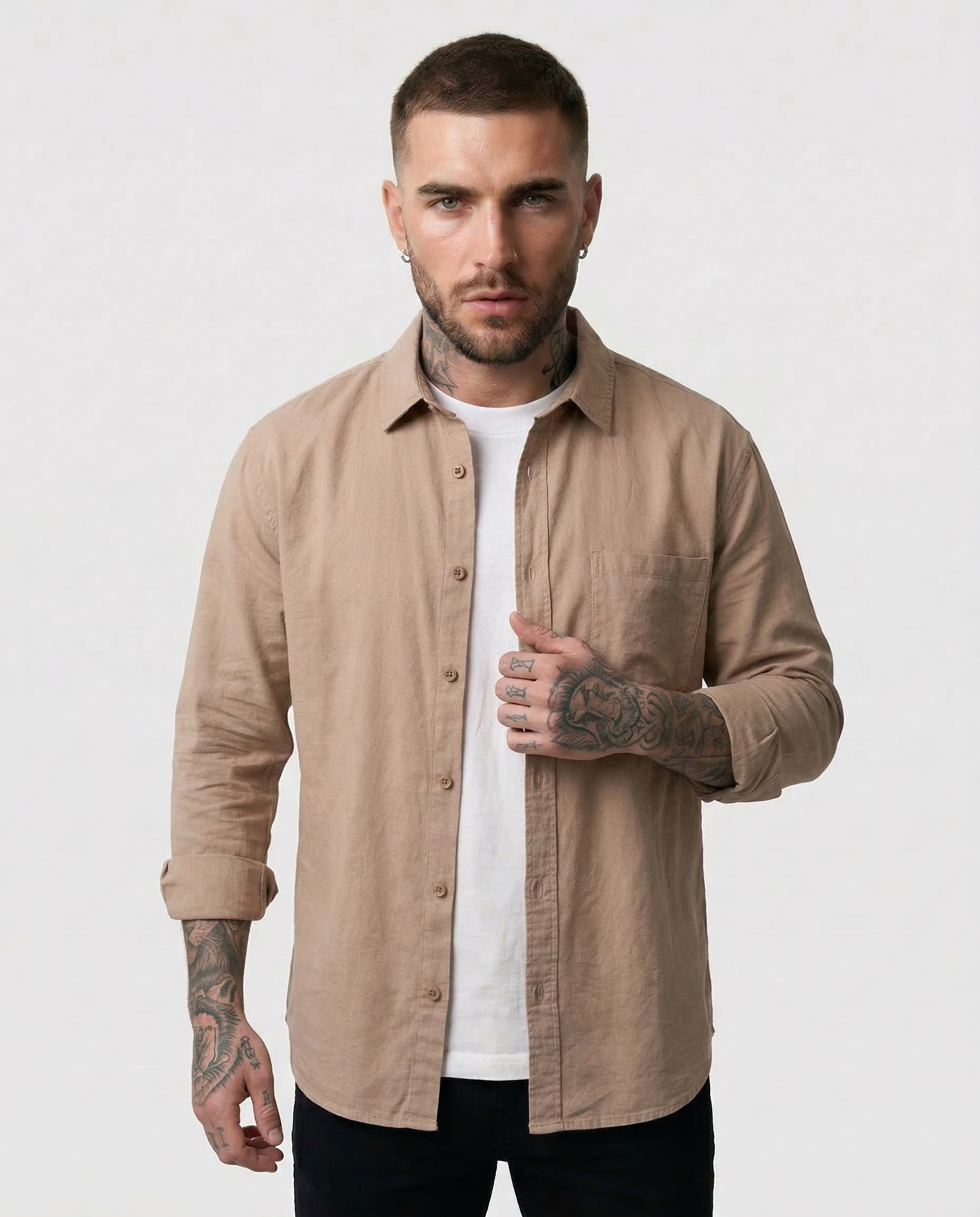 Camicia di lino Doha