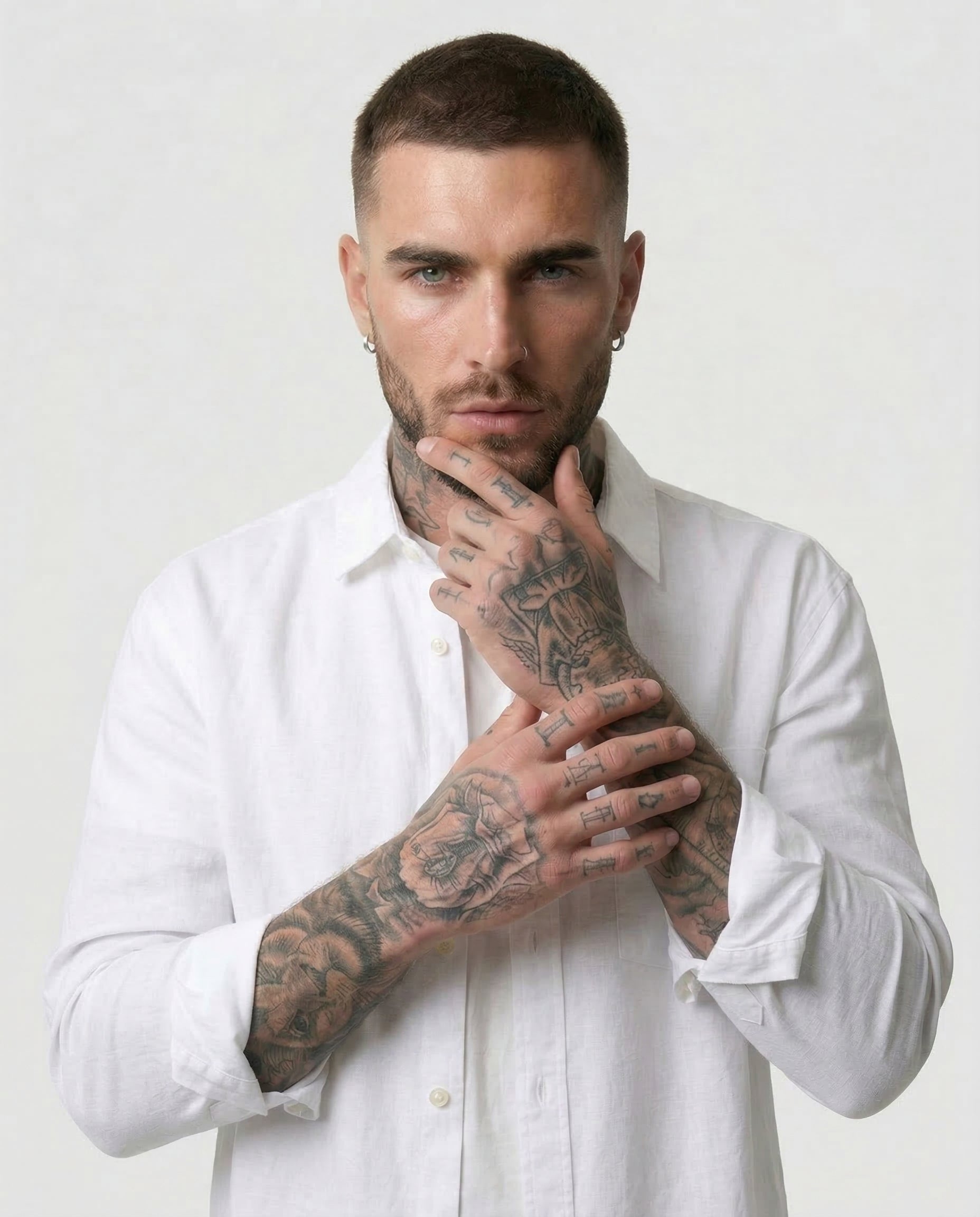 Camicia di lino Doha