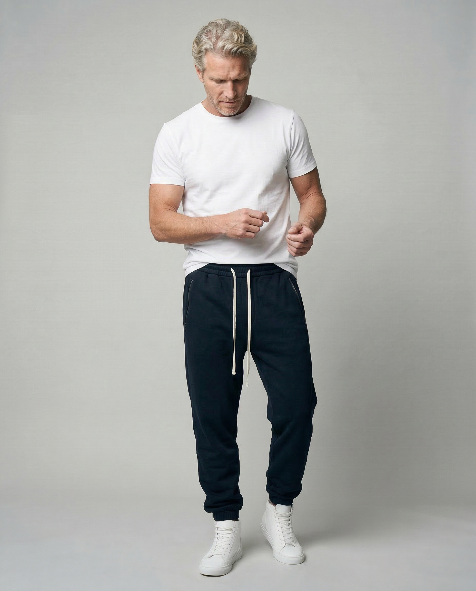 Laurent™ | Pantaloni tuta in velluto