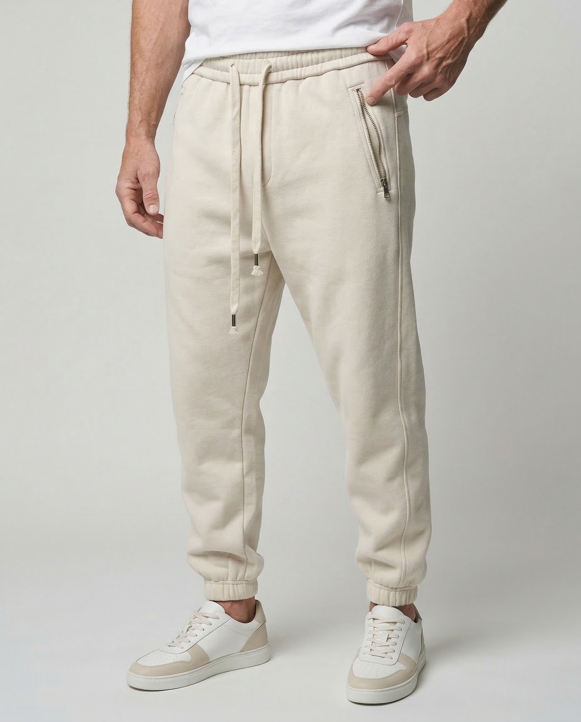 Laurent™ | Pantaloni tuta in velluto
