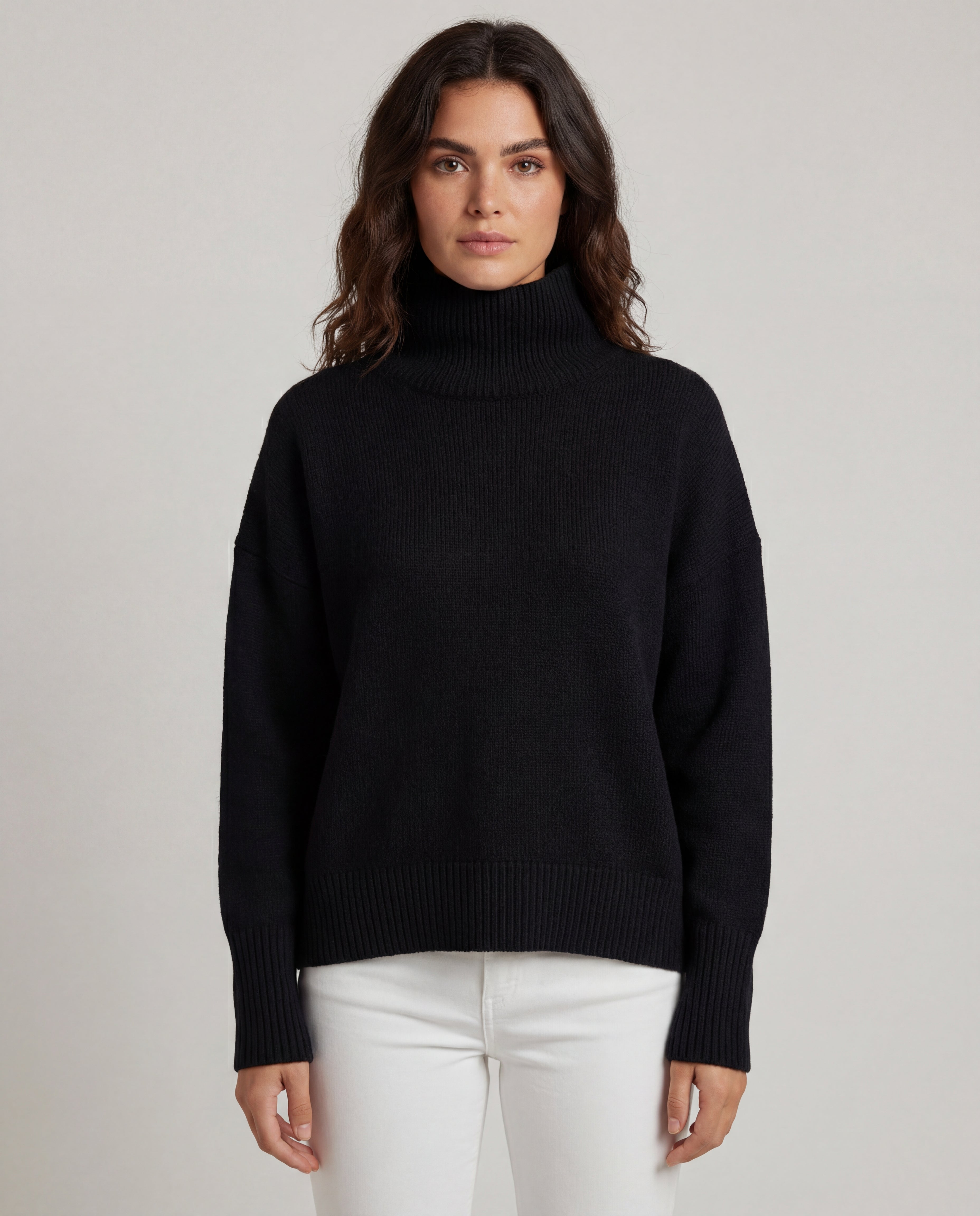 Agata - Maglione a Collo Alto