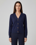 Sara - Cardigan Blu Scuro