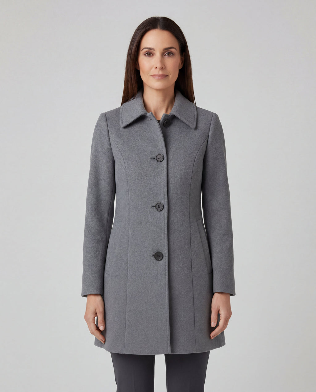 Helena - Cappotto Invernale con Bottoni