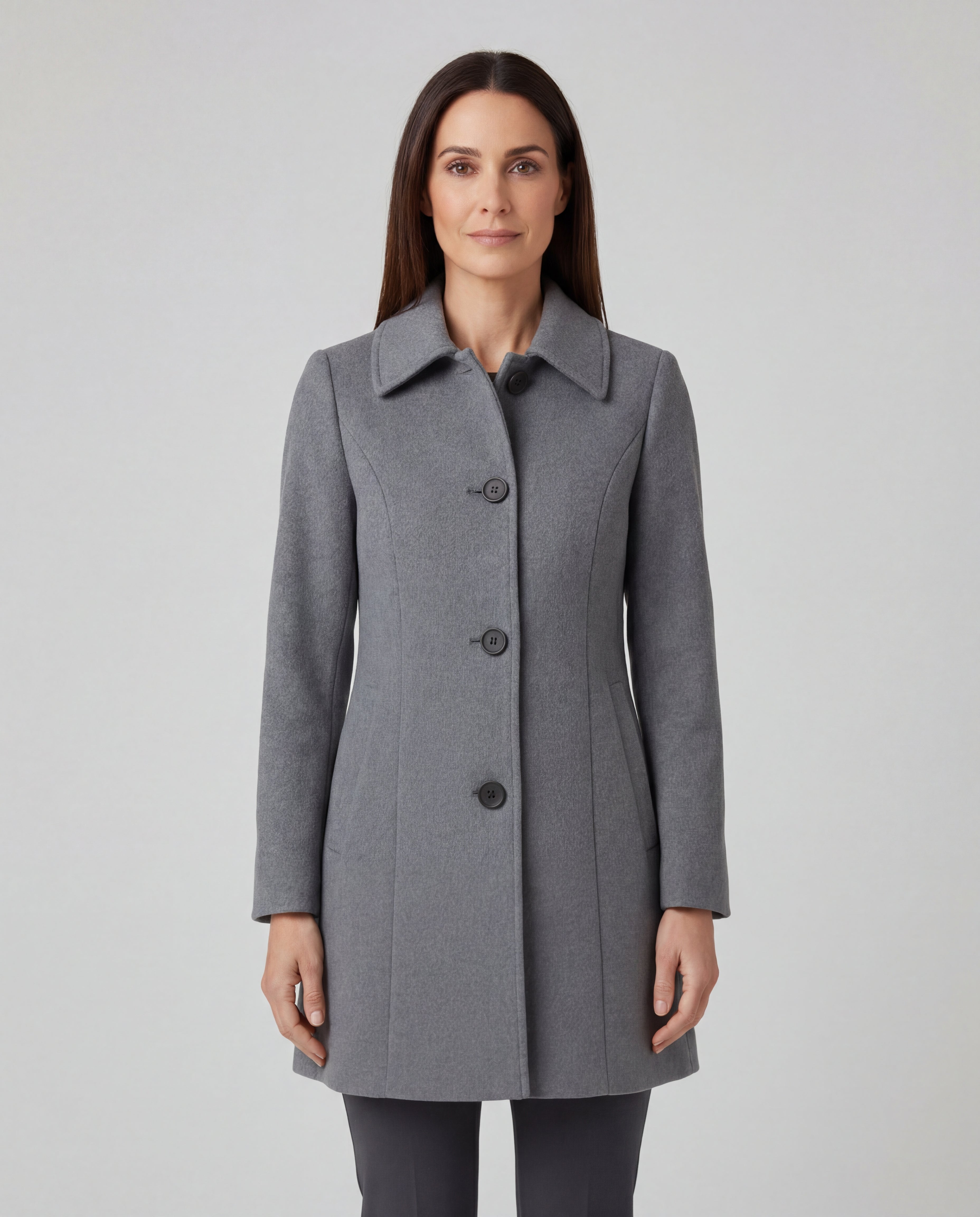 Helena - Cappotto Invernale con Bottoni