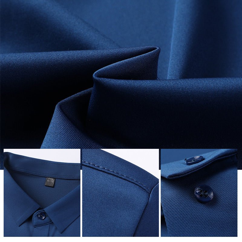 Mitchel™ | Camicia elastica anti-piega da uomo