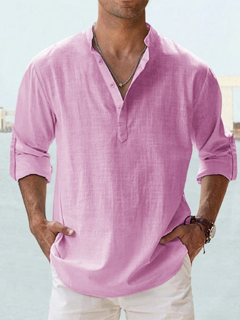 Arthur | Camicia senza colletto