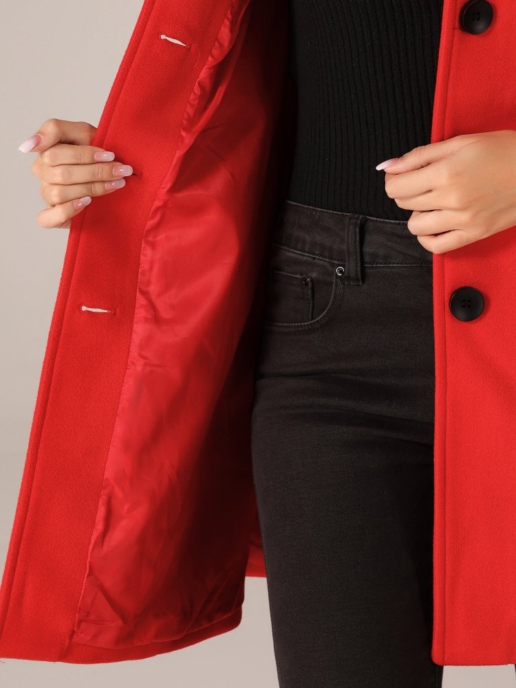 Helena - Cappotto Invernale con Bottoni